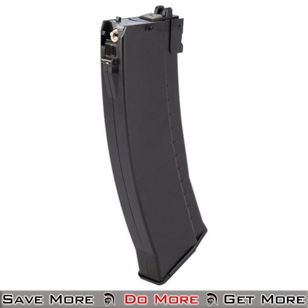 WellFire 45 Round Black Gas Magazines for Ak74U Back