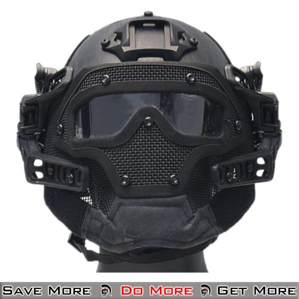 WoSport Bump Mask Airsoft Tactical Helmet for Protection Front View