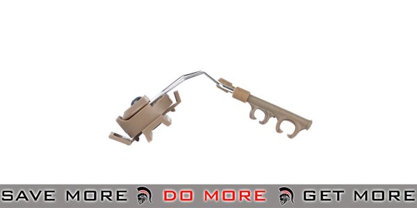 Z-Tactical Helmet Rail Adapter Set for COMTAC I / II Style Headsets - FDE Head - Headsets- ModernAirsoft.com