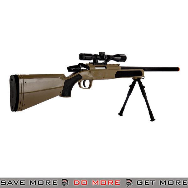 ZM / UKArms / Lancer Tactical APS2 ZM51 Bolt Action Airsoft Sniper Rifle [TAN]