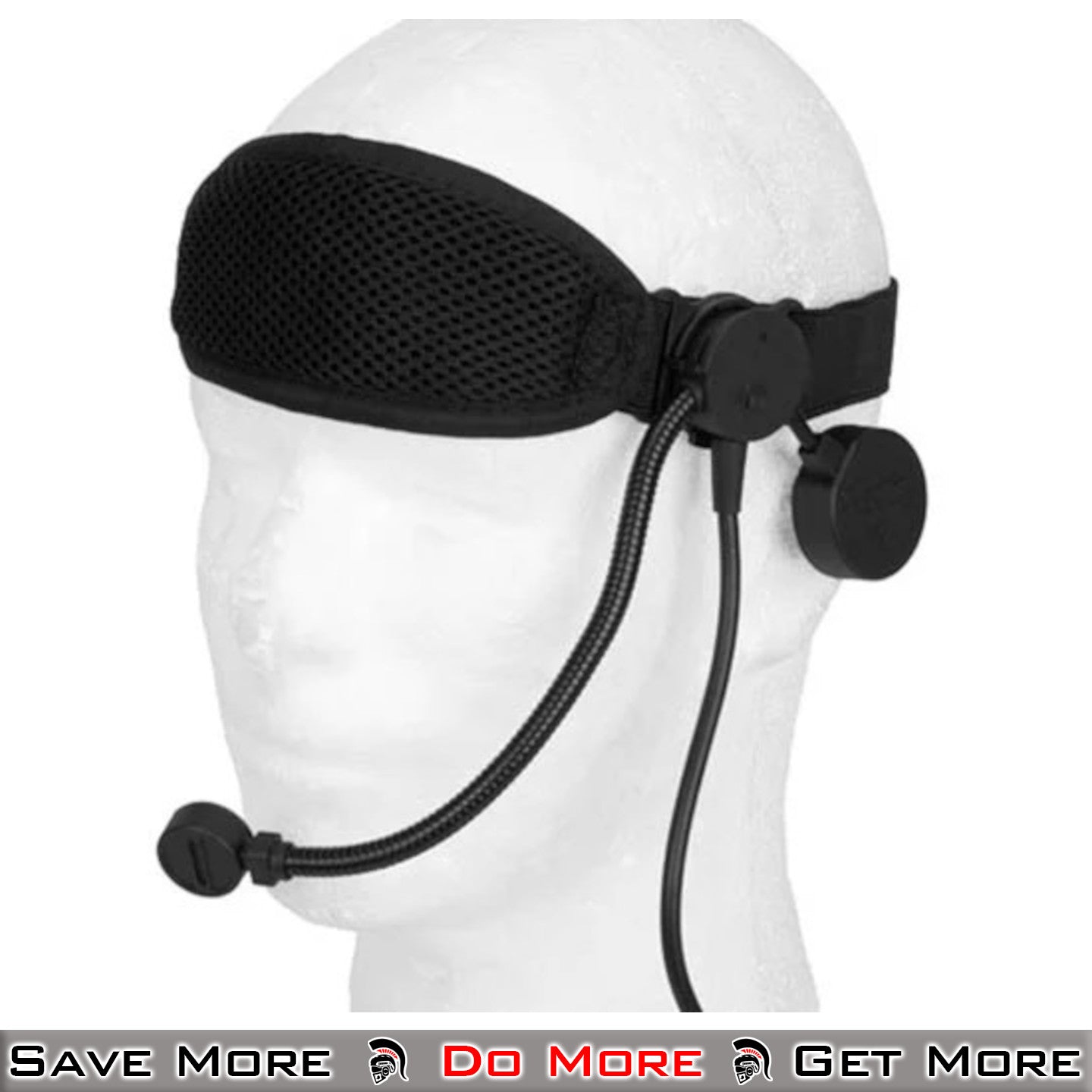 TAC 9 Z-Tactical Cobra Boom Arm Tactical Headset On Head