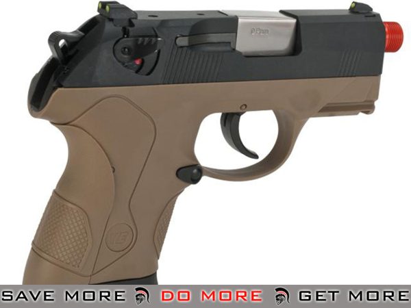 Bulldog Compact Airsoft Gas Blowback GBB Pistol by WE - Tan WE / CQB Master- ModernAirsoft.com