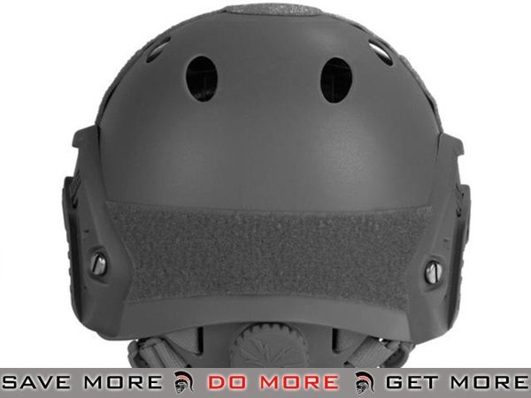 Lancer Tactical Airsoft PJ Type Dial Adjustment Bump Helmet - Black Head - Helmets- ModernAirsoft.com