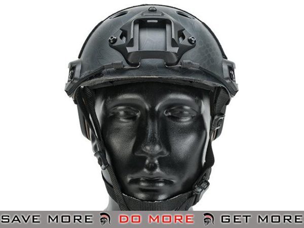 Lancer Tactical Airsoft PJ Type Advanced Bump Helmet - Kryptek Typhon Head - Helmets- ModernAirsoft.com