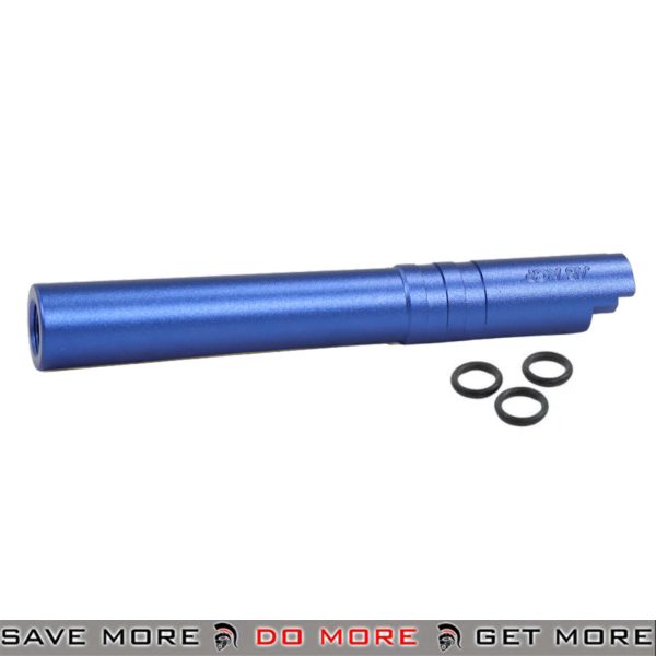 LA Capa Customs 5.1 Aluminum Threaded Outer Barrel for Airsoft GBB Pistols - Blue