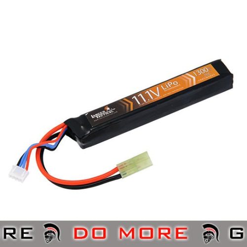 Lancer Tactical 11.1V 1300MAH 20C Li-po Sick Battery BBs, Batteries, Gas- ModernAirsoft.com