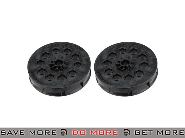 Elite Force H8R 10 Round Disk Magazines - Set of 2 CO2 Powered Magazine- ModernAirsoft.com