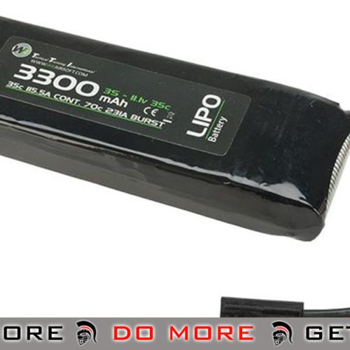 WE-Tech 11.1V 35C 3300mAh Li-Ion Battery (Stick Type) LiPoly / Lithium Cell Batteries- ModernAirsoft.com